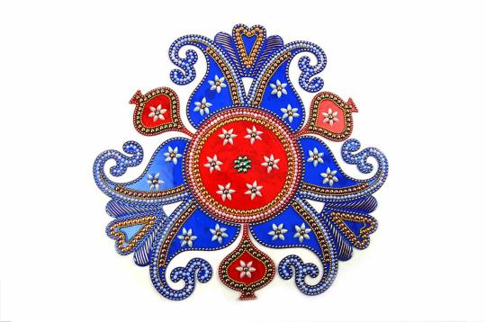 Rangoli - Peacock design