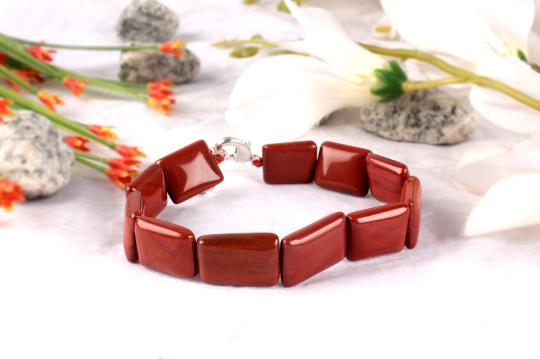 Rectangular Jasper Bracelet