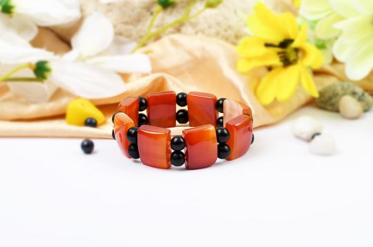 Red Carnelian Bracelet - Design IV