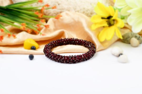Red Garnet Bangle