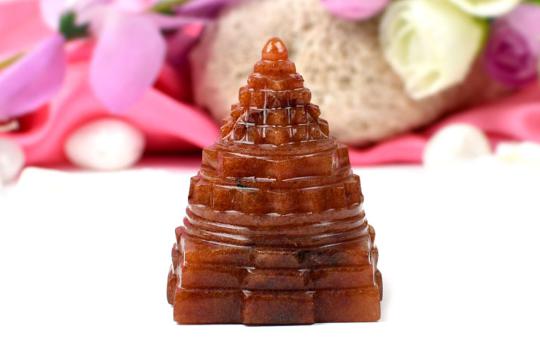 Red Jade Shree Yantra - 100 gms