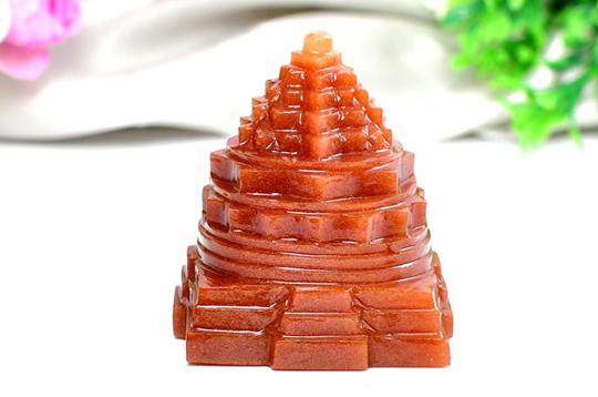 Red Jade Shree Yantra - 169 gms