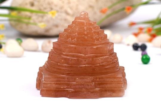 Red Jade Shree Yantra - 192 gms