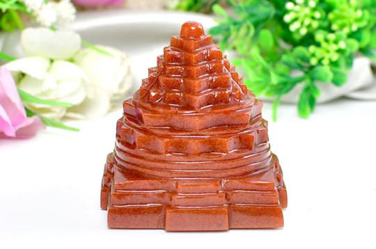 Red Jade Shree Yantra - 207 gms
