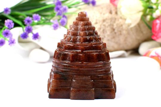 Red Jade Shree Yantra-263 gms