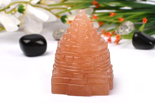 Red Jade Shree Yantra - 274 gms