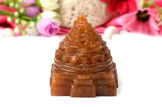Red Jade Shree Yantra - 358 gms
