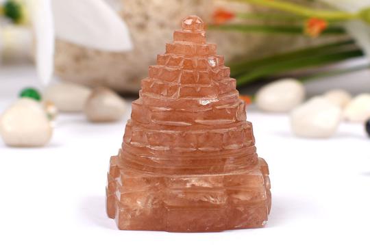 Red Jade Shree Yantra - 85 gms