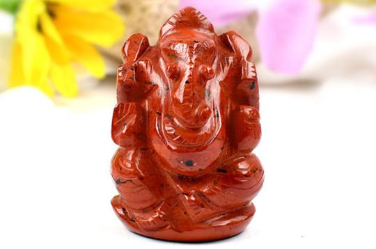 Red Jasper Ganesha-108 gms
