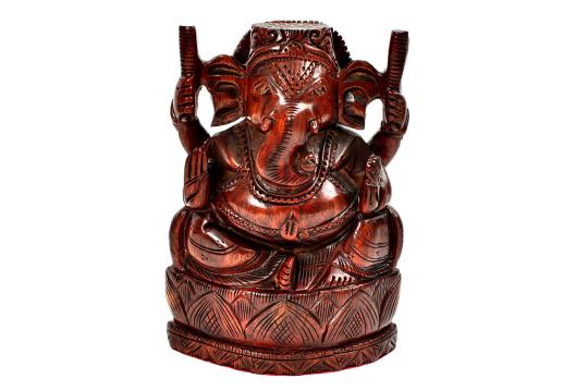 Red Sandalwood Ganesha