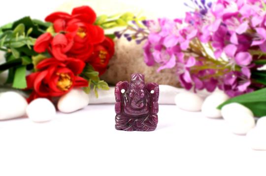 Ruby Ganesh - 172 carats