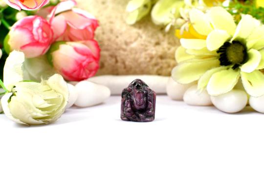 Ruby Ganesh - 27.75 carats