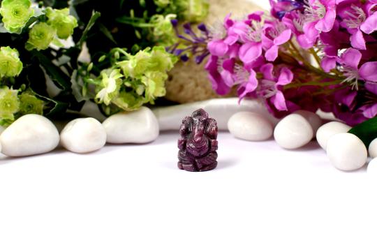 Ruby Ganesh - 64 carats