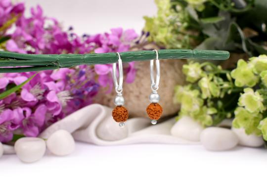 Rudraksha Earrings Set - X