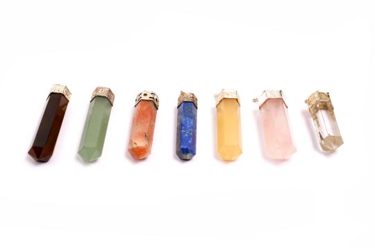 Seven Stone Pendant - 42 gms