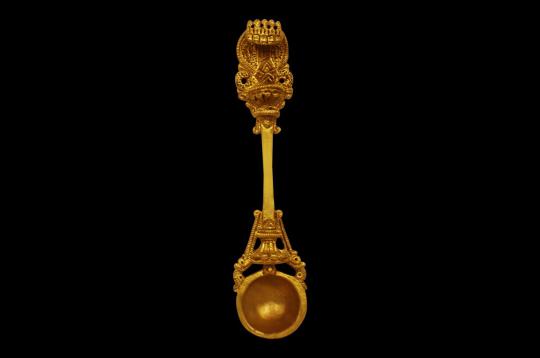 Shesha Spoon in Brass
