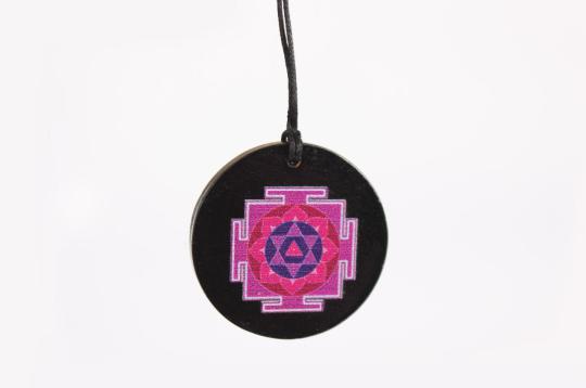 Shiv Yantra locket on Rosewood