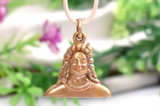 Shiva Pendant in Bronze - 8 gms