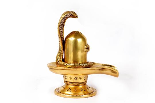 Shivling in Brass - I