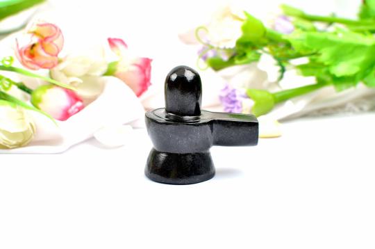 Shivlinga in Black Jade - 108 gms