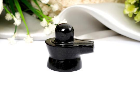 Shivlinga in Black Jade - 84 gms - III