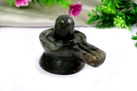 Shivlinga in Labradorite - 115 gms