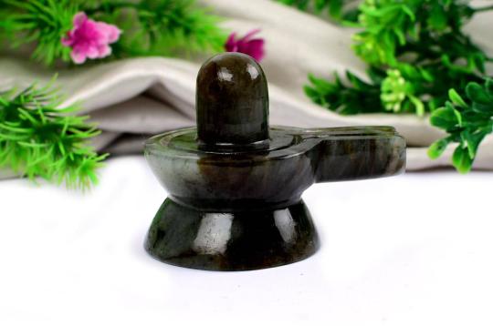 Shivlinga in Labradorite - 147 gms