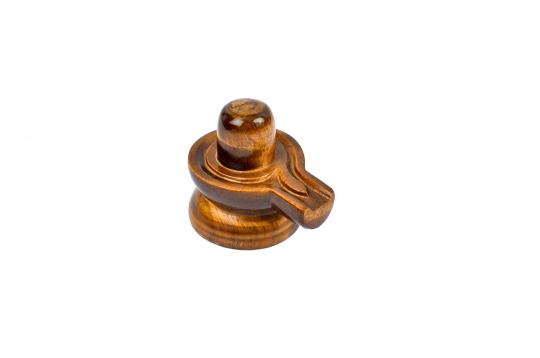 Shivlinga in Tiger Eye - 122 gms