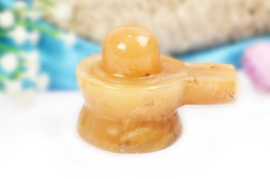 Shivlingam in Yellow Jade - 181 to 190 gms