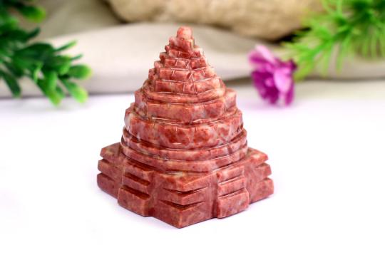 Shree Yantra in Jasper - 48 gms - I