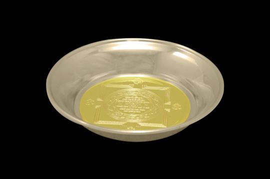Shree Yantra in Puja Plate