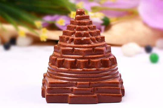 Shree Yantra in Sunstone - 150 gms