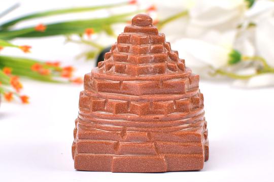 Shree Yantra in Sunstone - 341 gms