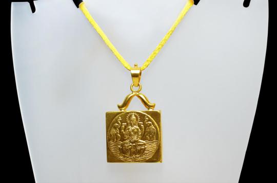 Siddh Mahalaxmi Locket in 22ct pure gold