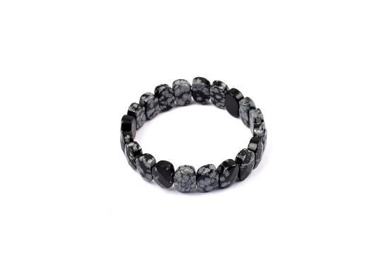 Snowflake Faceted Bracelet