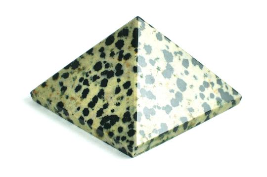 Snowflakes  Obsidian Pyramid - 83 gms