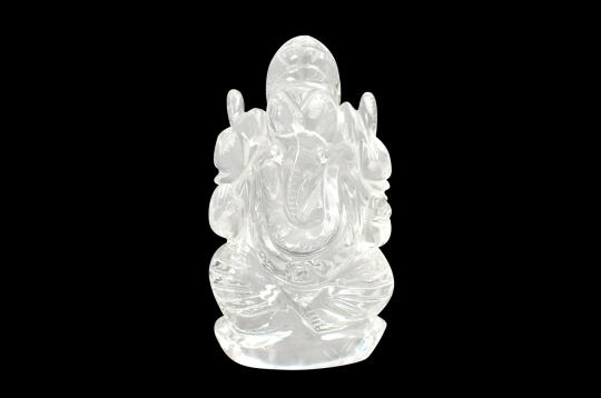 Sphatik Crystal Ganesha - 122 gms