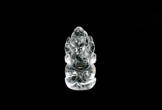 Sphatik Crystal Ganesha - 56 gms
