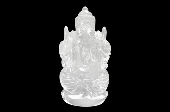 Sphatik Crystal Ganesha - 80 gms