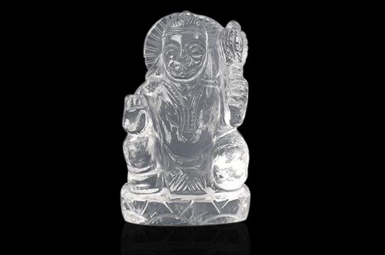Sphatik Crystal Hanuman