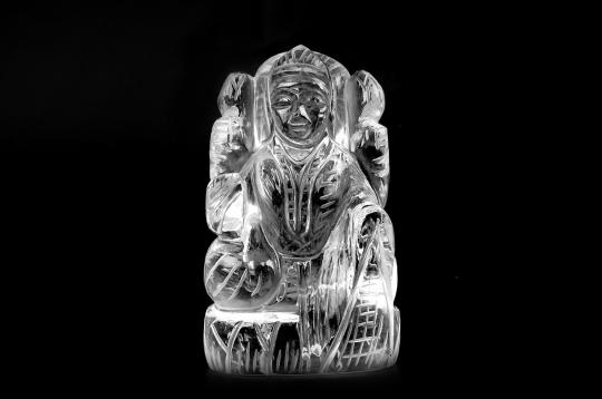 Sphatik Crystal Laxmi - 125 gms