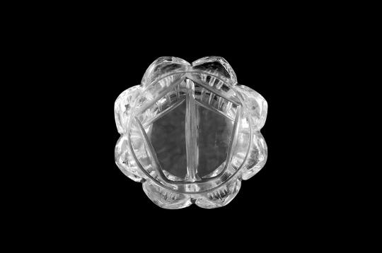 Sphatik Crystal Laxmi Charan - 24 gms - I