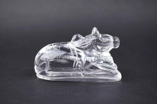 Sphatik Crystal Nandi Idol - 148 gms
