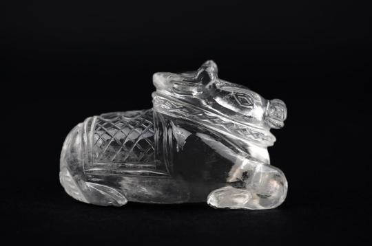 Sphatik Crystal Nandi Idol - I
