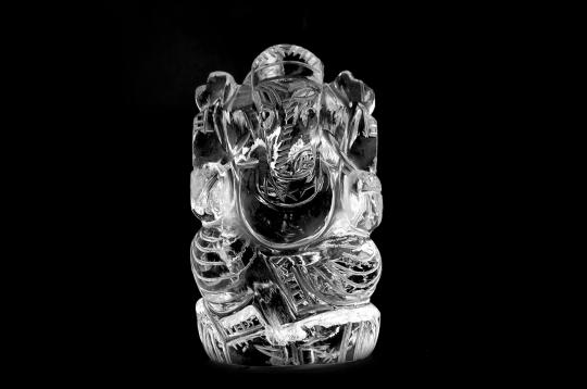 Sphatik Ganesha - 121 gms