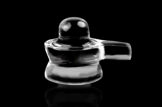 Sphatik Shivlingam - 81 gms - II