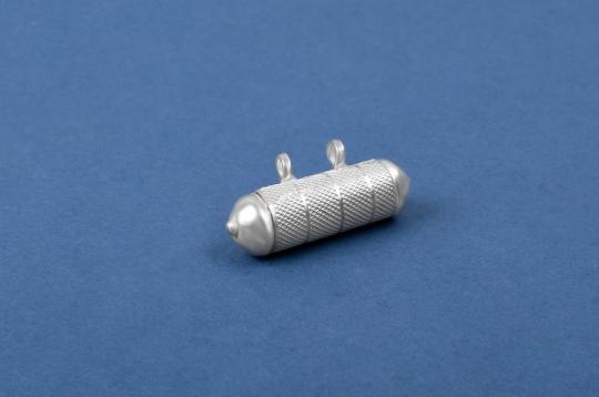 Striped Tabeez Locket - Cylindrical - II