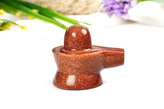 Sunstone Shivling  - 55 gms - II