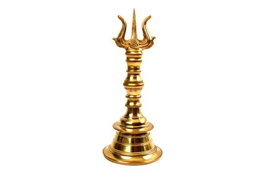Trishul Bell in Brass - I