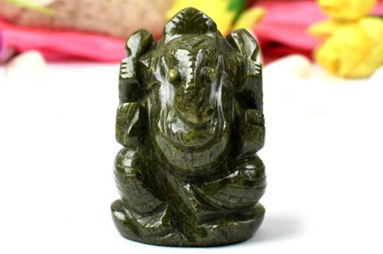 Unakite Ganesha - 119 gms